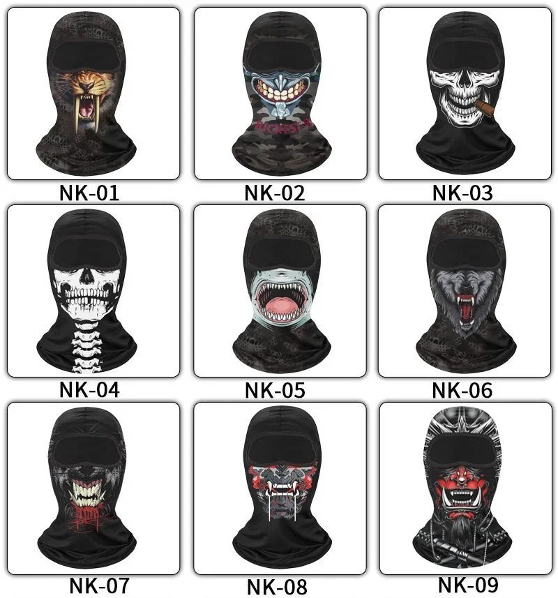 Design Anonymous Guy Fawkes Mask Balaclava Black Accessories - 2