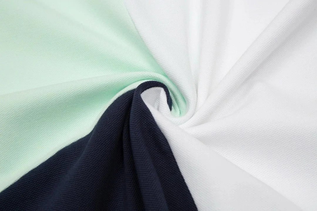 Lacoste Color-Block Polo Shirt White Mint Navy - 20