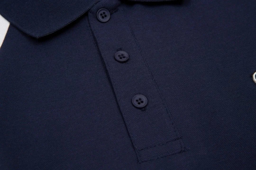 Lacoste Color-Block Polo Shirt White Mint Navy - 7