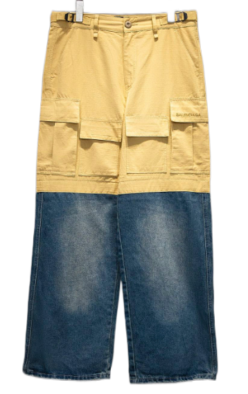 Design Distressed Wide-Leg Light Wash Jeans - 11