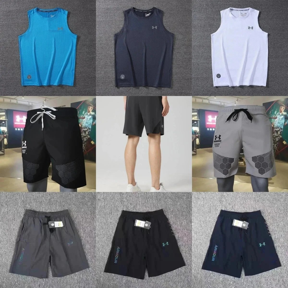 Under Armour Tank Tops/Shorts 