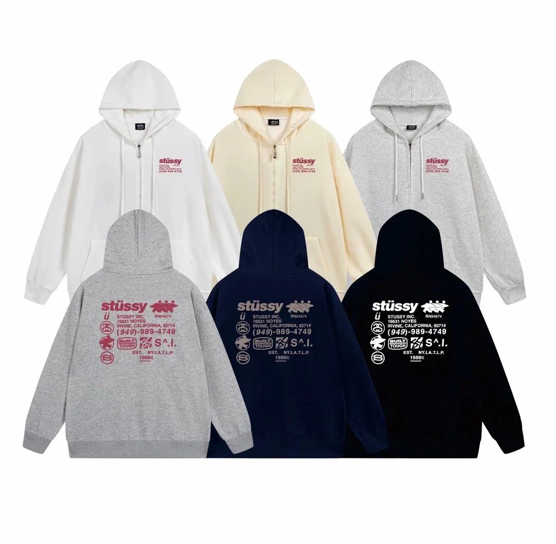 Stüssy Built Tough Zip-Up Hood