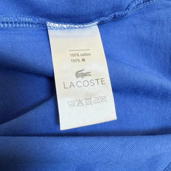 Lacoste Graphic Crocodile Logo Navy T-Shirt - 7