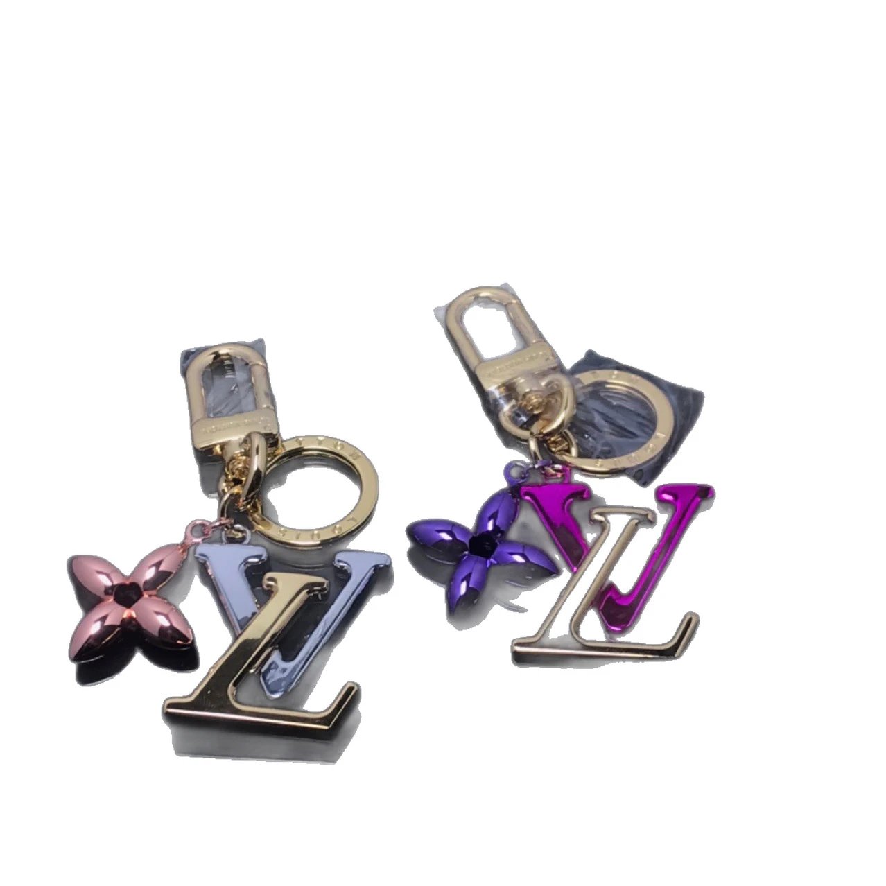 Louis Vuitton Multicolor Monogram Star Keychain Charm