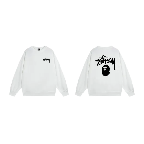 A Bathing Ape Pink Camo Logo Hoodie White - 16