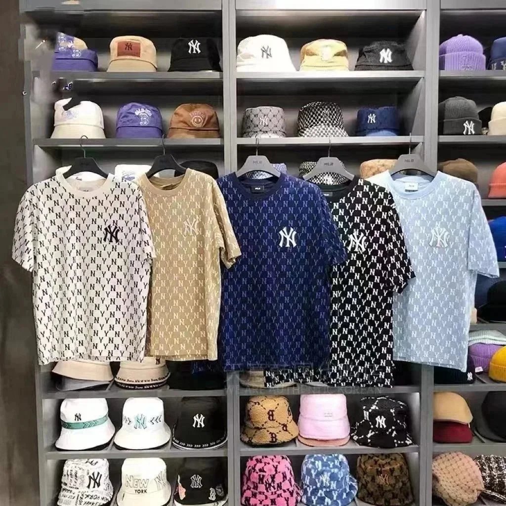 MLB NY Logo All-Over Print T-S