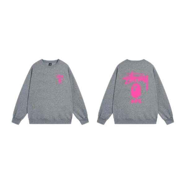 A Bathing Ape Pink Camo Logo Hoodie White - 33