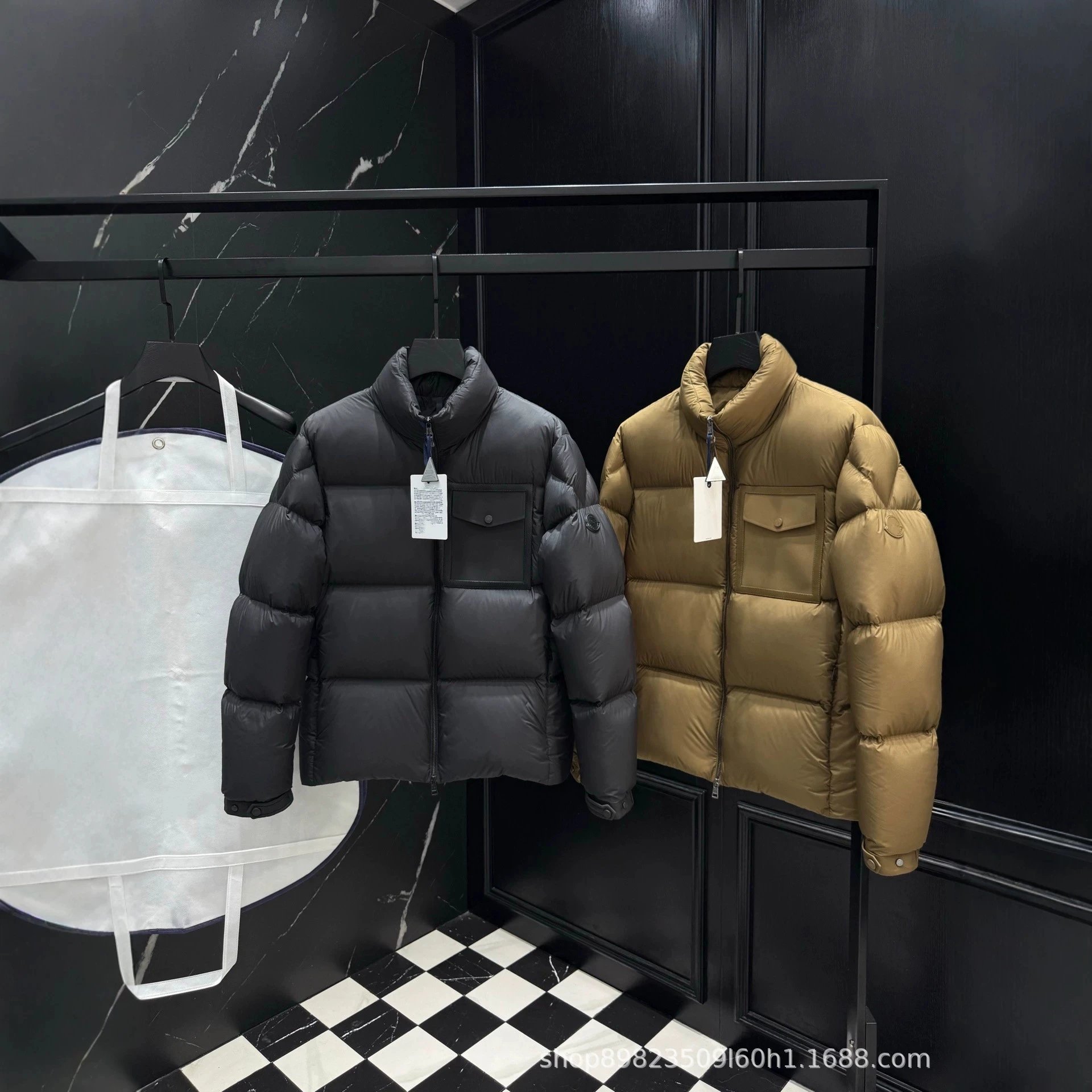 Unbranded Puffer Jacket Black 