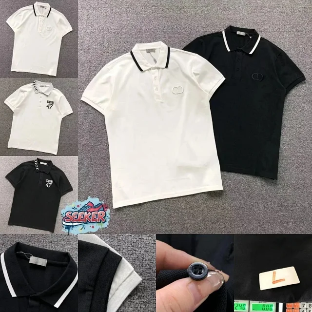 Dior Shirts Short-Sleeve Polo Shirt product detail image 1