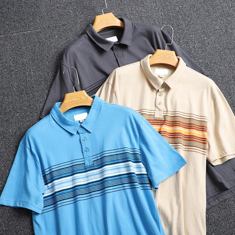 Pure Cotton Heavy Wash Men's Polo Shirt