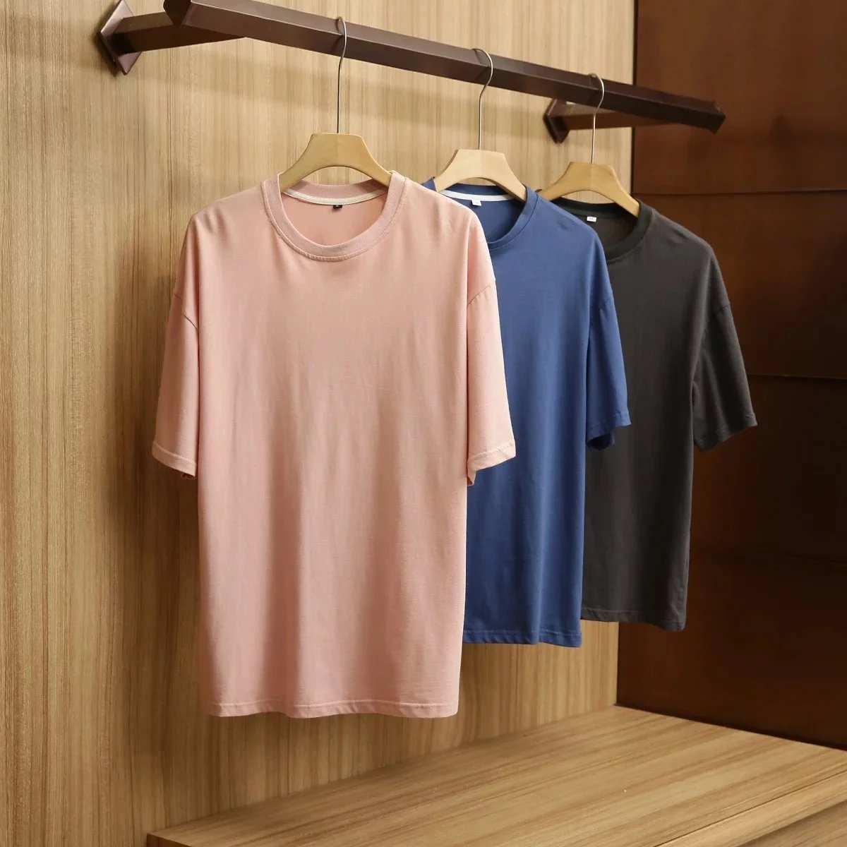 Men's Women's Couples Pure Cotton Heavy Weight T-Shirt