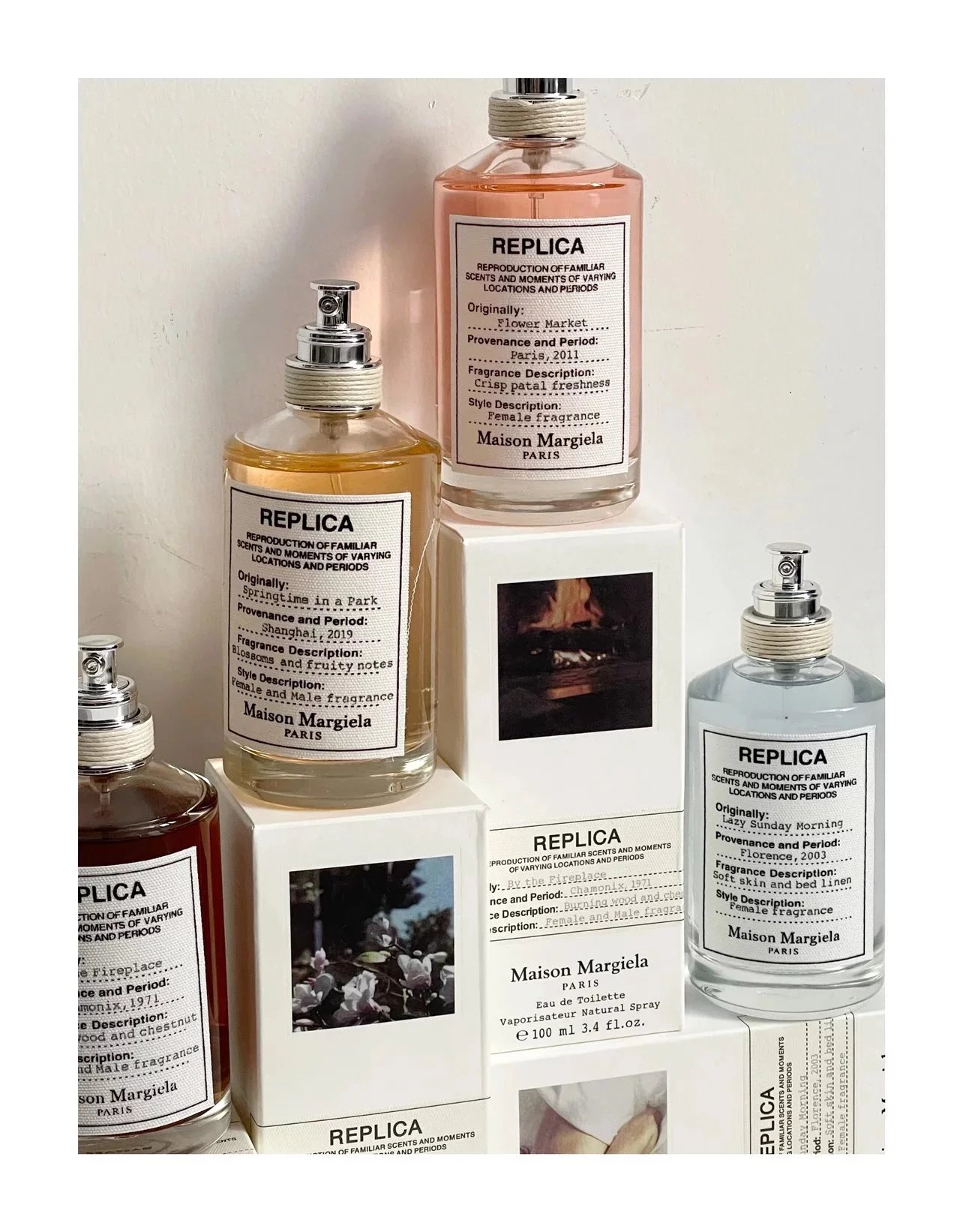 [Atmosphere perfume] Mjira Replica series lazy Sunday warm fireplace 100ml perfume for men and women!
