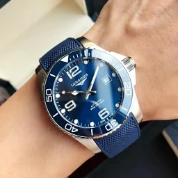 thumbnail for 浪琴康卡斯水鬼潜水表性价比之王浪琴康卡斯水中霸主浪琴-Longines康卡斯系列新款男表爆款潜水表时尚男士腕表全自动机械手表陶瓷表圈橡皮胶带精钢限量