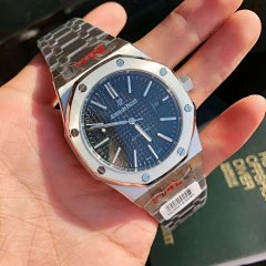 AP Audemars Piguet Royal Oak Series Seagull st16 movement automatic mechanical watch, fashionable atmosphere business watch, oak AP15400, AP15500 models high-grade men's models mechanical steel wristwatch Trendy explosive models