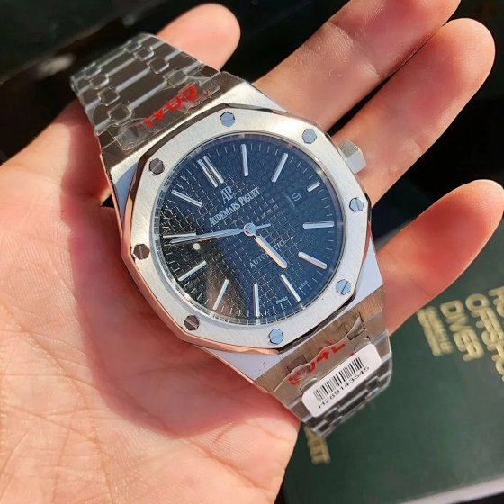 AP Audemars Piguet Royal Oak Series Seagull st16 movement automatic mechanical watch, fashionable atmosphere business watch, oak AP15400, AP15500 models high-grade men's models mechanical steel wristwatch Trendy explosive models