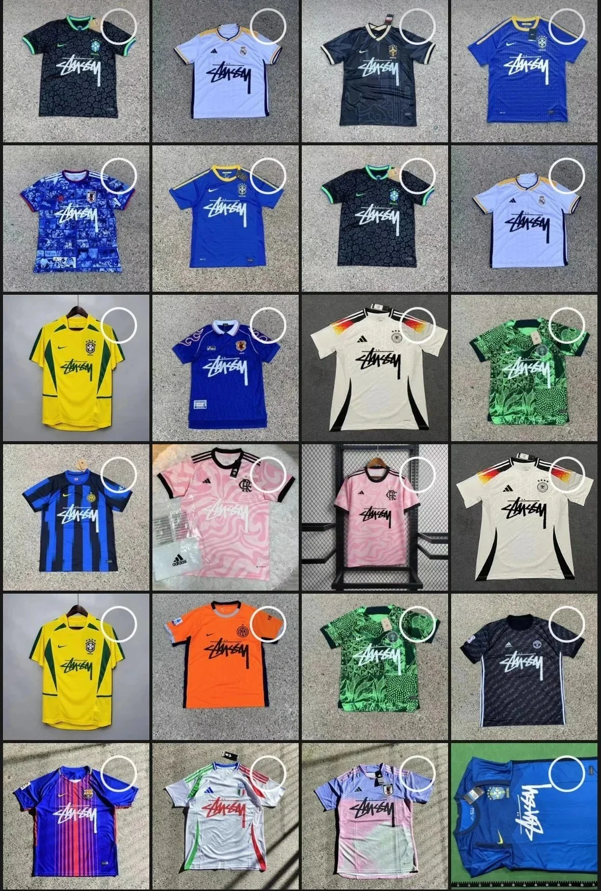 Stussy Football Jersey