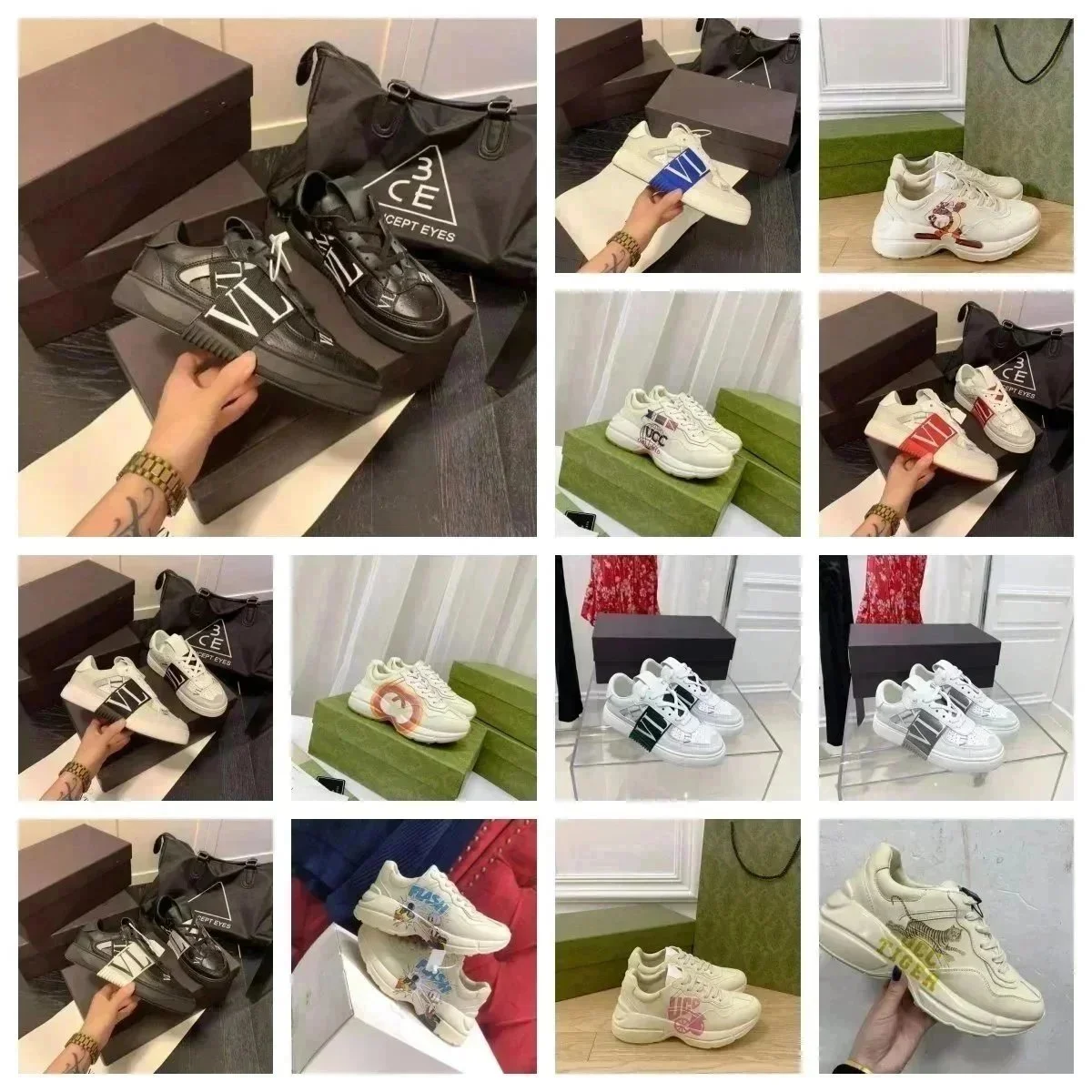 Valentino Gucci shoe