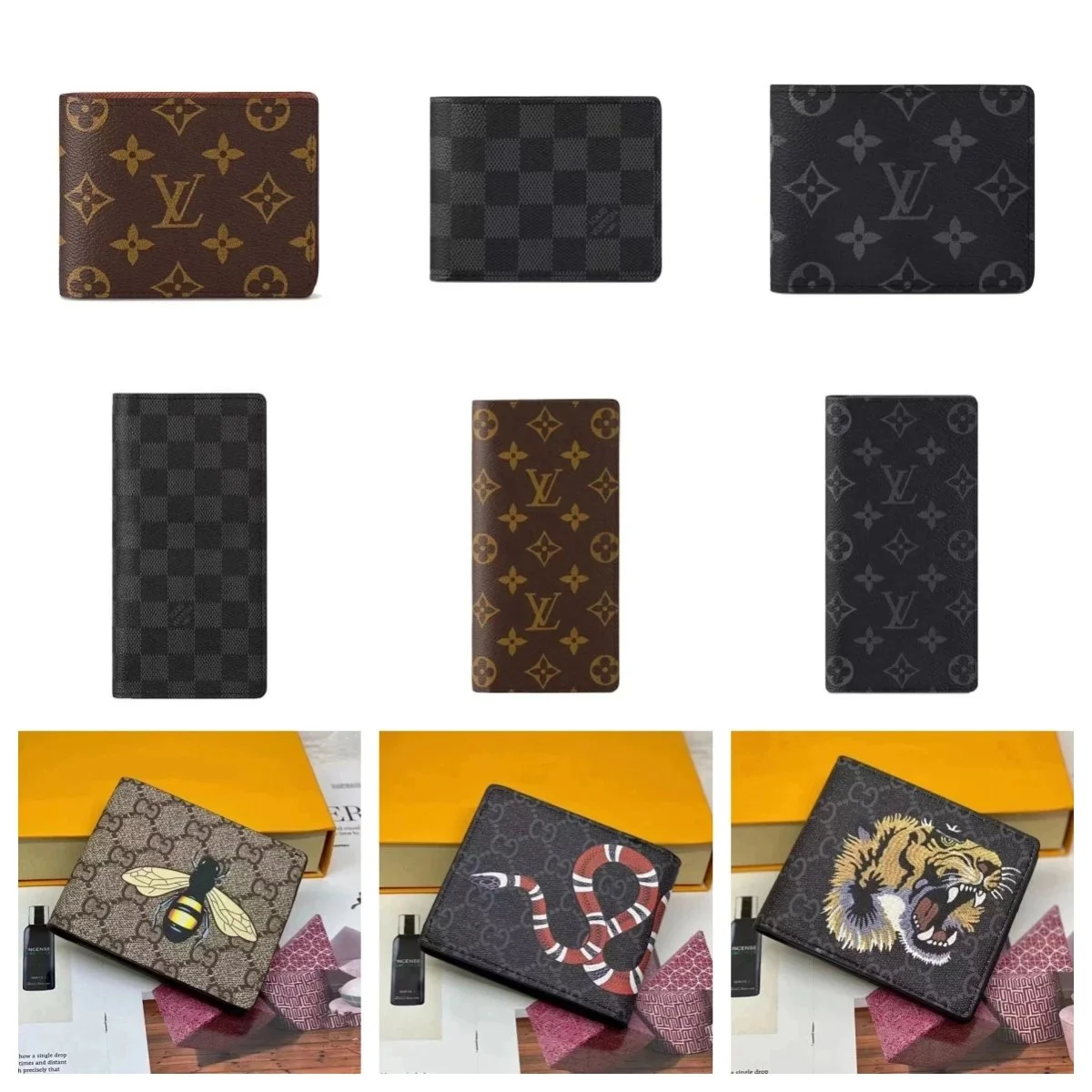 Louis Vuitton /Gucci wallet #Gucci_W2C _W2C) #wallet_W2C _W2C)