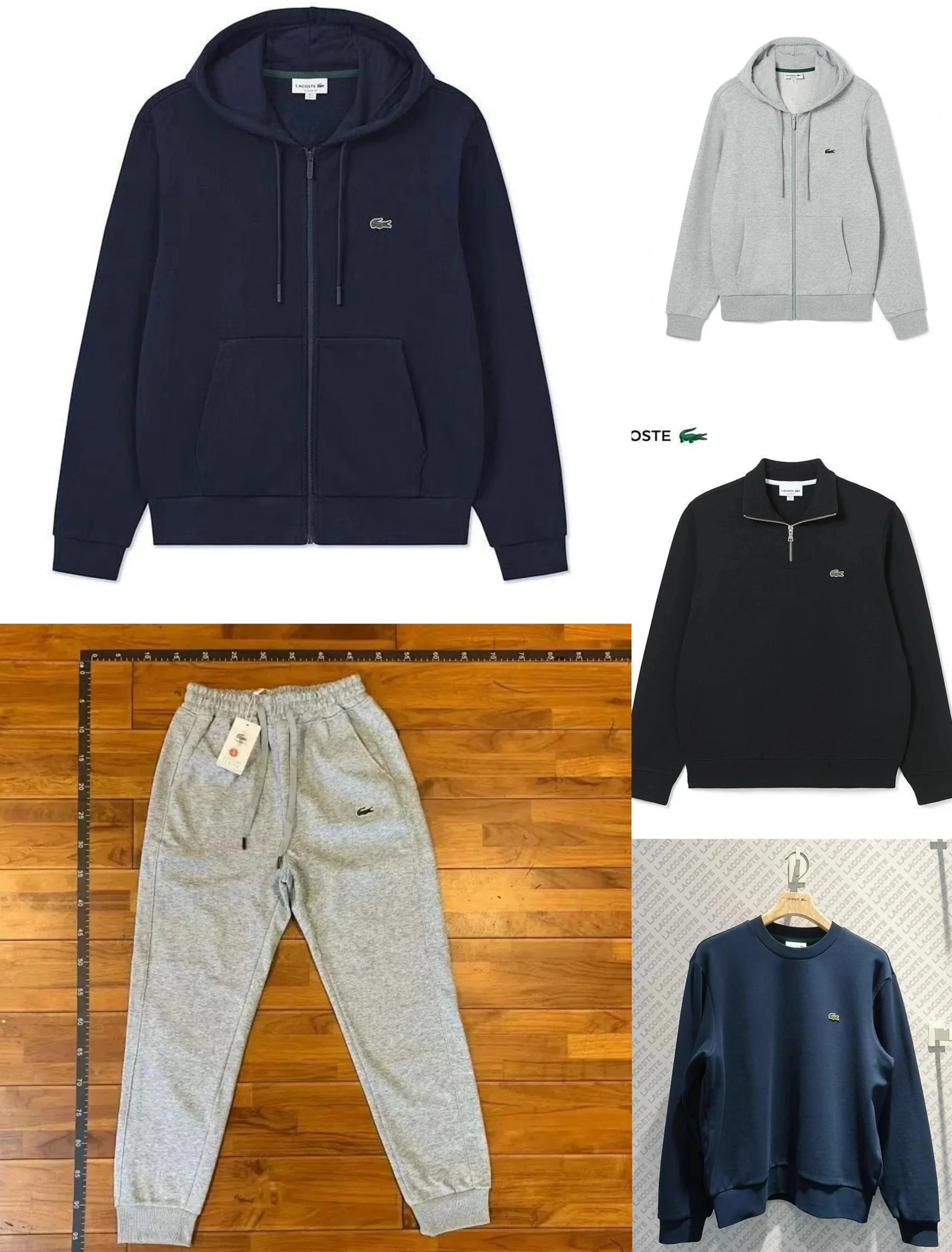 L Crocodile Hoodie