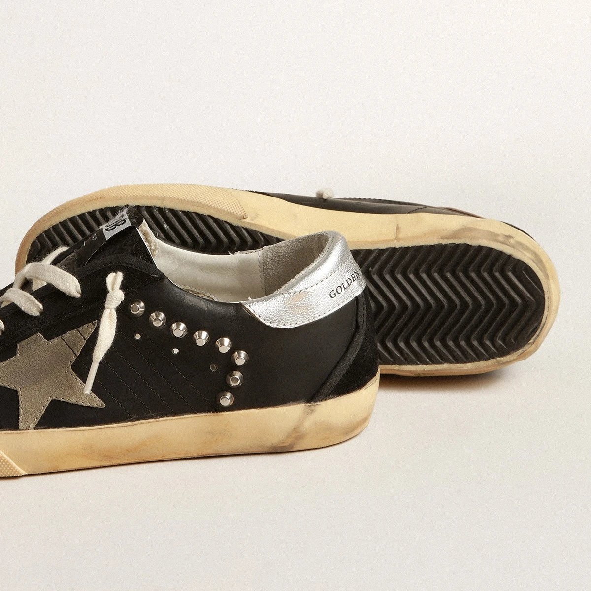 Golden Goose Sneakers Super-Star studded star image 4