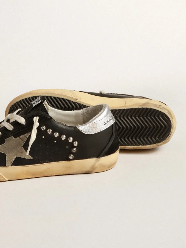 Golden Goose Sneakers Super-Star studded star product detail image 4