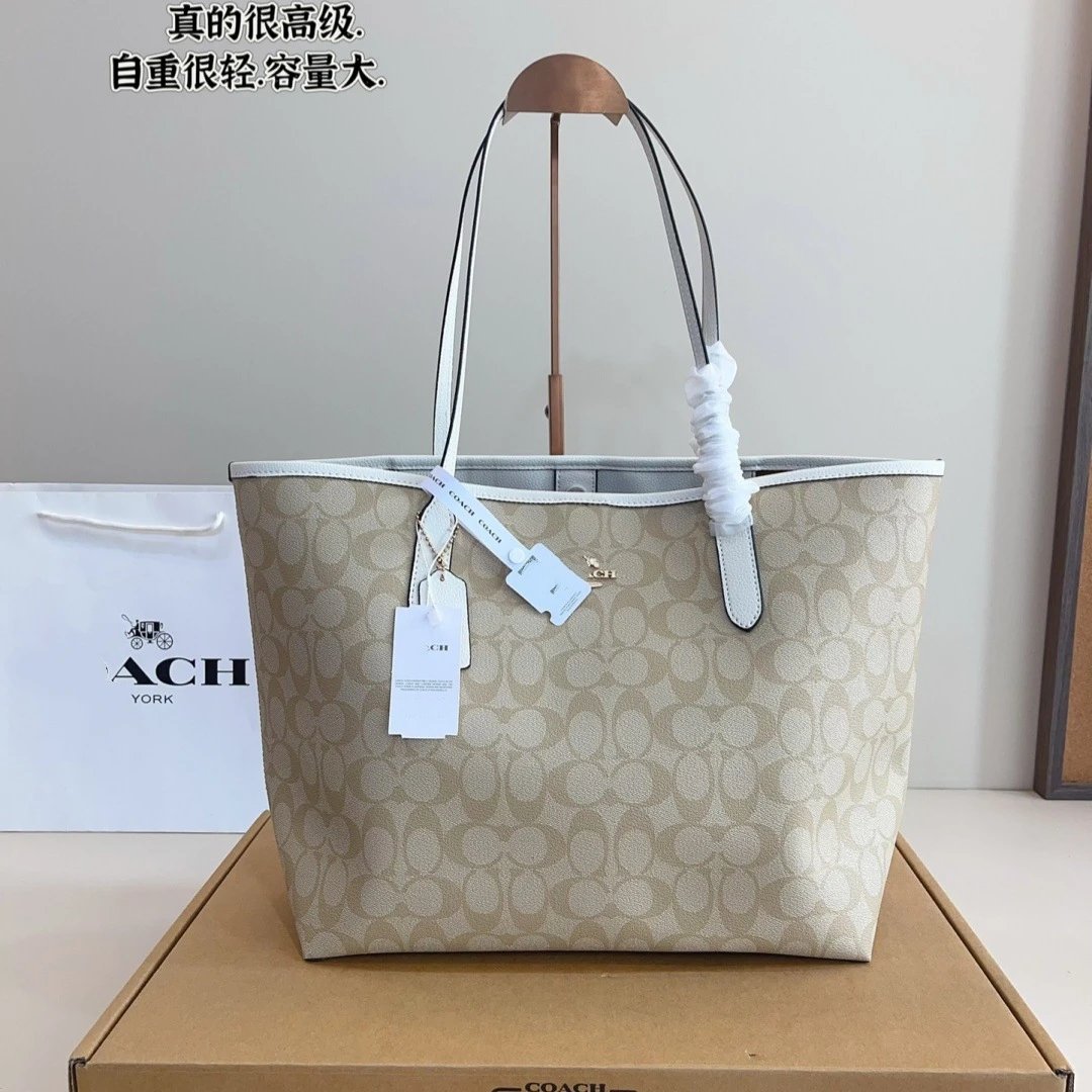 High quality tote bag, printed shopping bag, mother bag, large capacity shoulder bag, hand-held women's bag