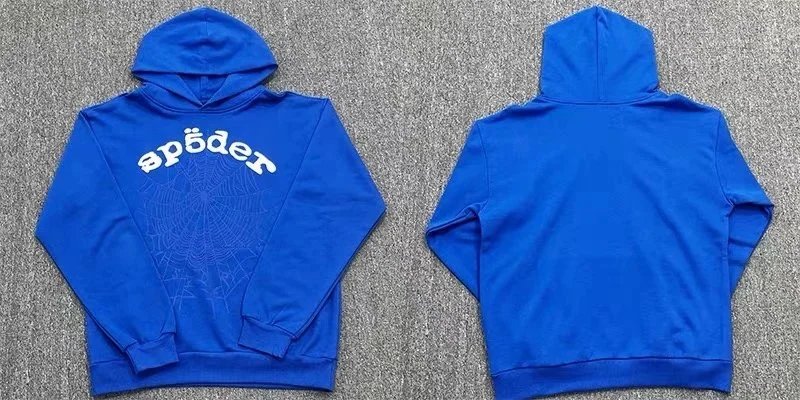 Spöder Spider Web Hoodie Royal Blue