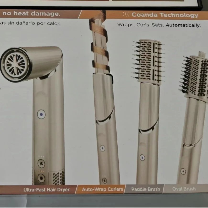 Dyson hair curler