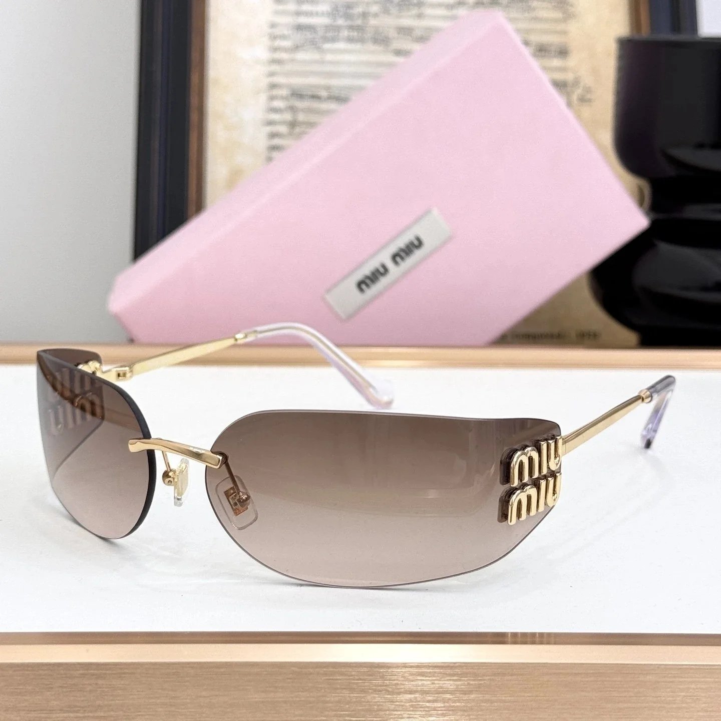 2025 New Arrival Miu Miu Men's Sunglasses MUA51S New Style Sunglasses for Women Unisex Original Size Measurements: 93□19-140