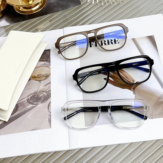 2023 New GM Glasses Frame Men's mm011 Prescription Glasses Women's V Brand Eyewear Frame Fashionable Glasses Frames