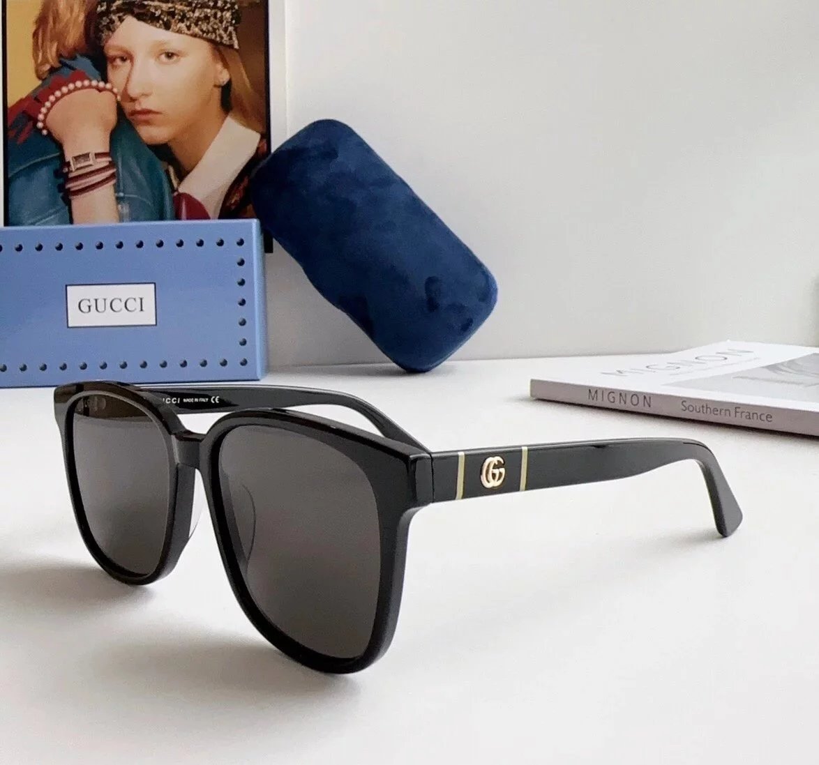 [Agent version, Original quality] Gucci GG0637 2023 New Sunglasses for Men & Women, 56□18-150