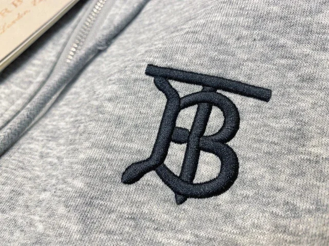 Burberry Hoodies & Sweatshirts Check-Trim Zip Hoodie product detail image 7