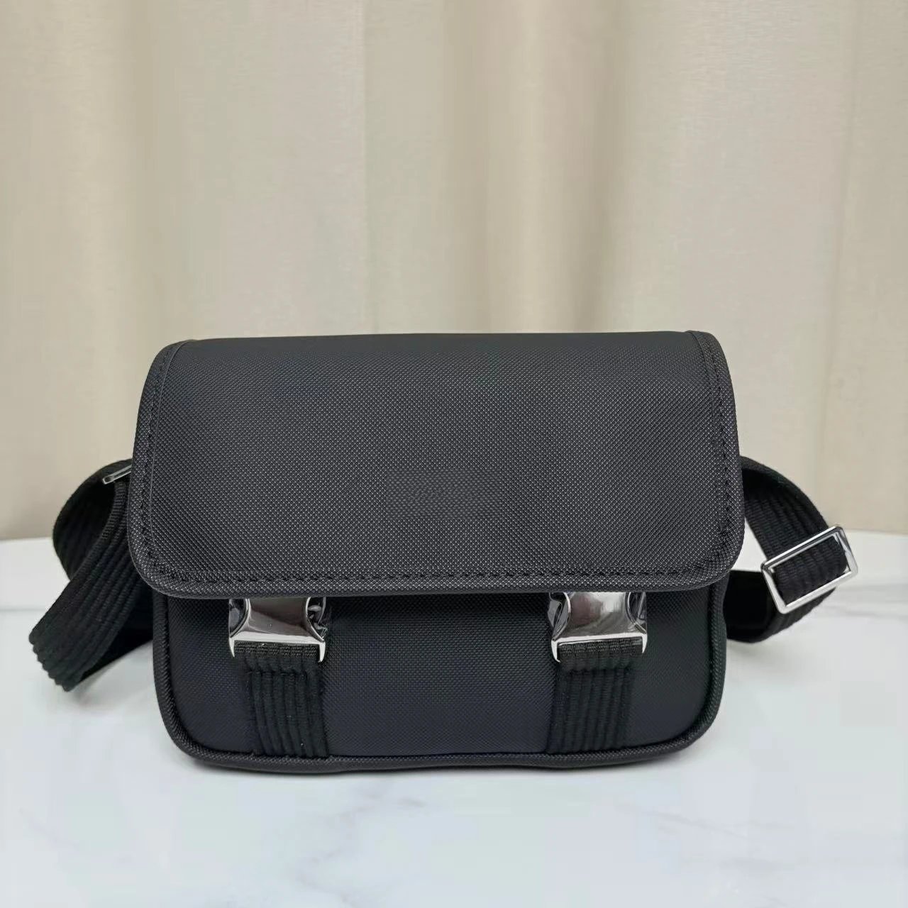 黑色【纯色盖头包】