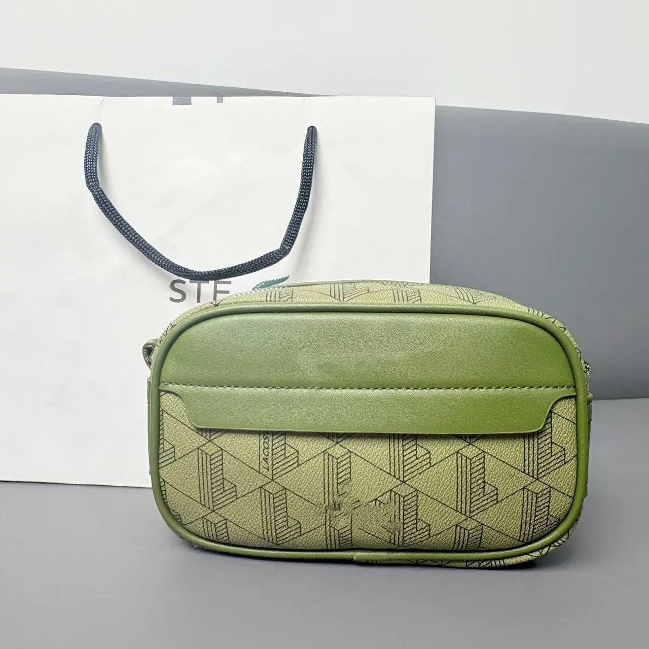 橄榄绿【印花相机包】