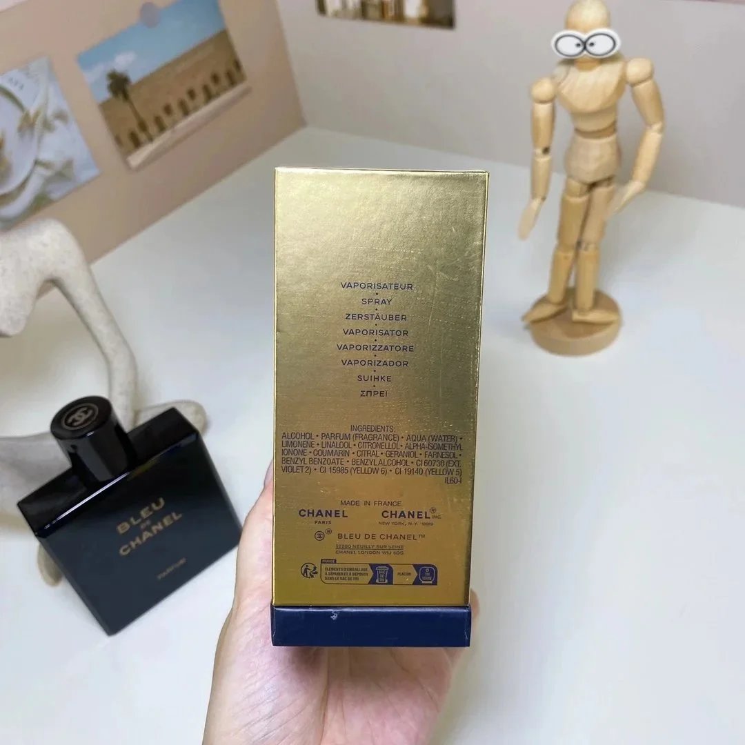 木盒蔚蓝香水100ml 无质量问题不支持退换货101 9
