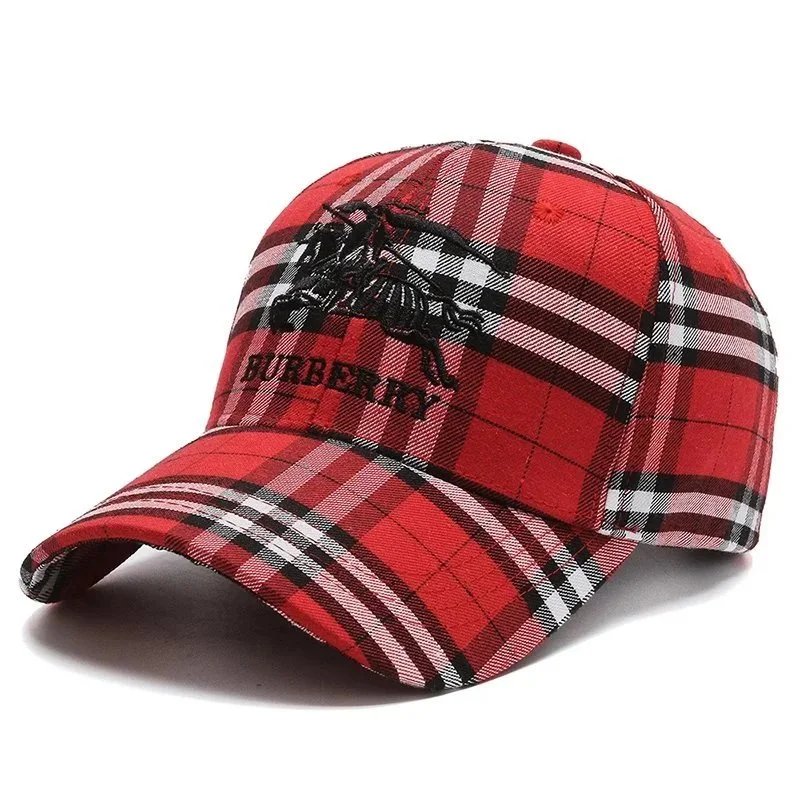 Red checkered warhorse with black emblem
