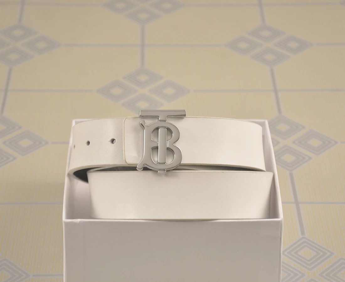Burberry Belts TB monogram buckle belt image 13