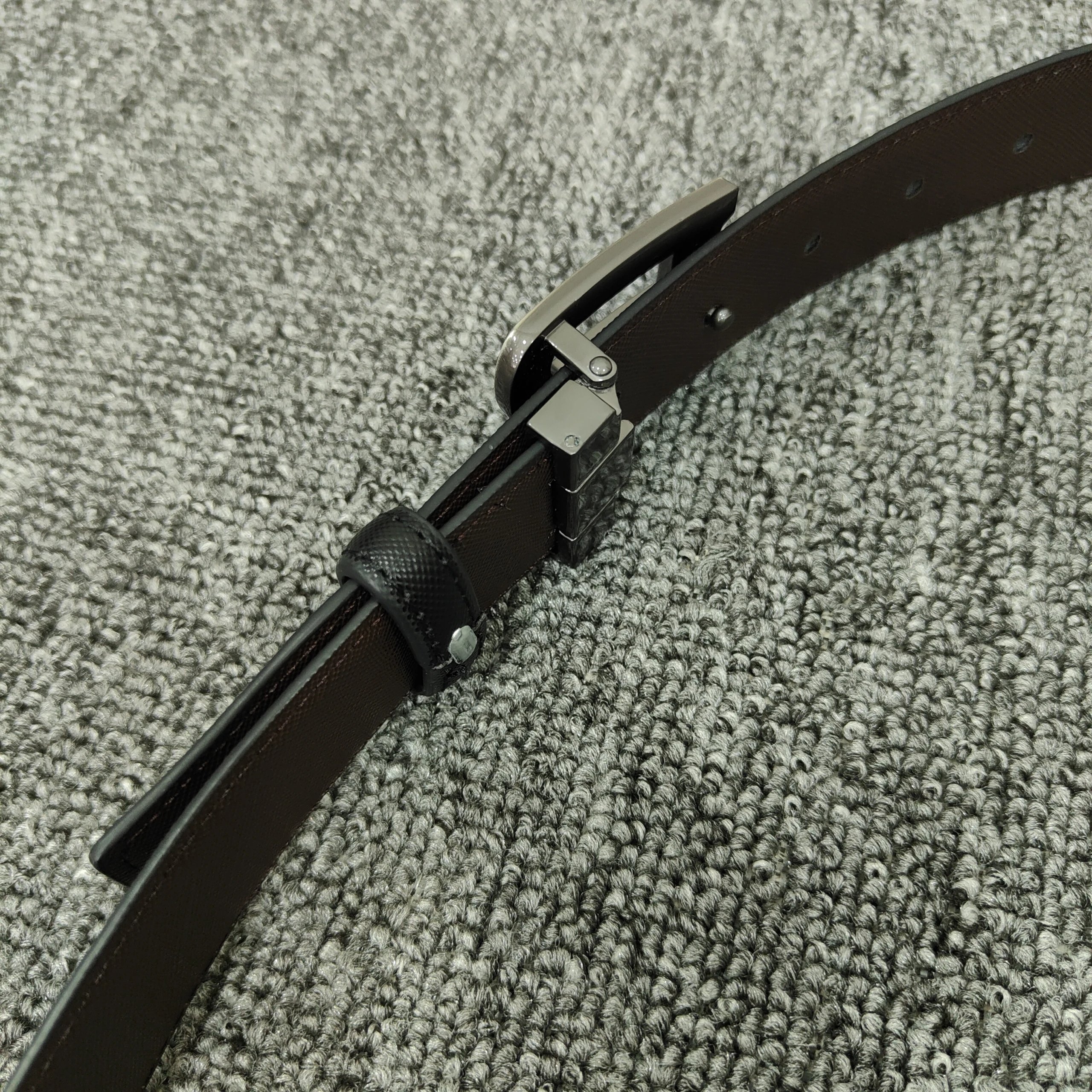 Burberry Belts Engraved monogram buckle image 14