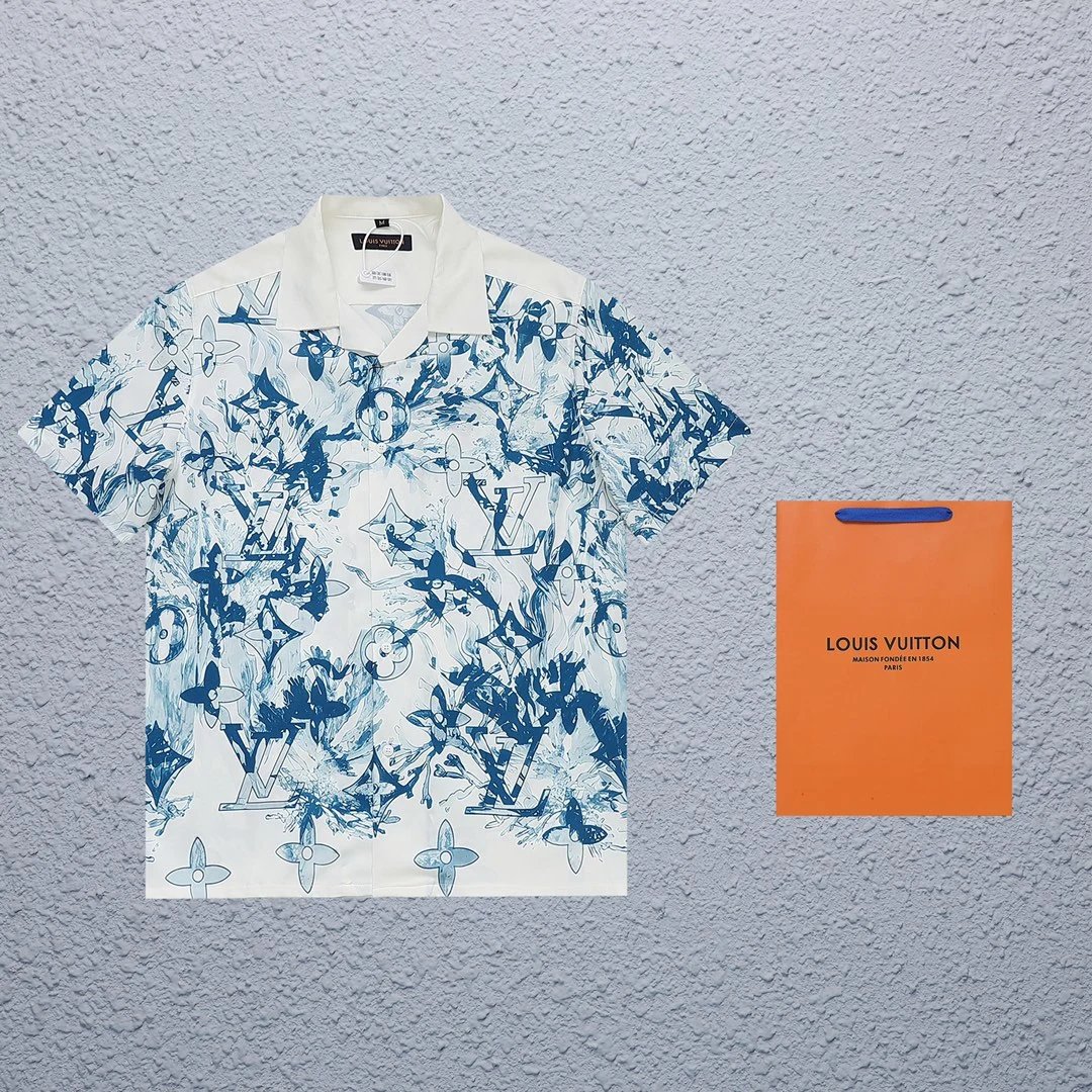 Louis Vuitton Shirts Short-sleeve printed button-up shirt image 5