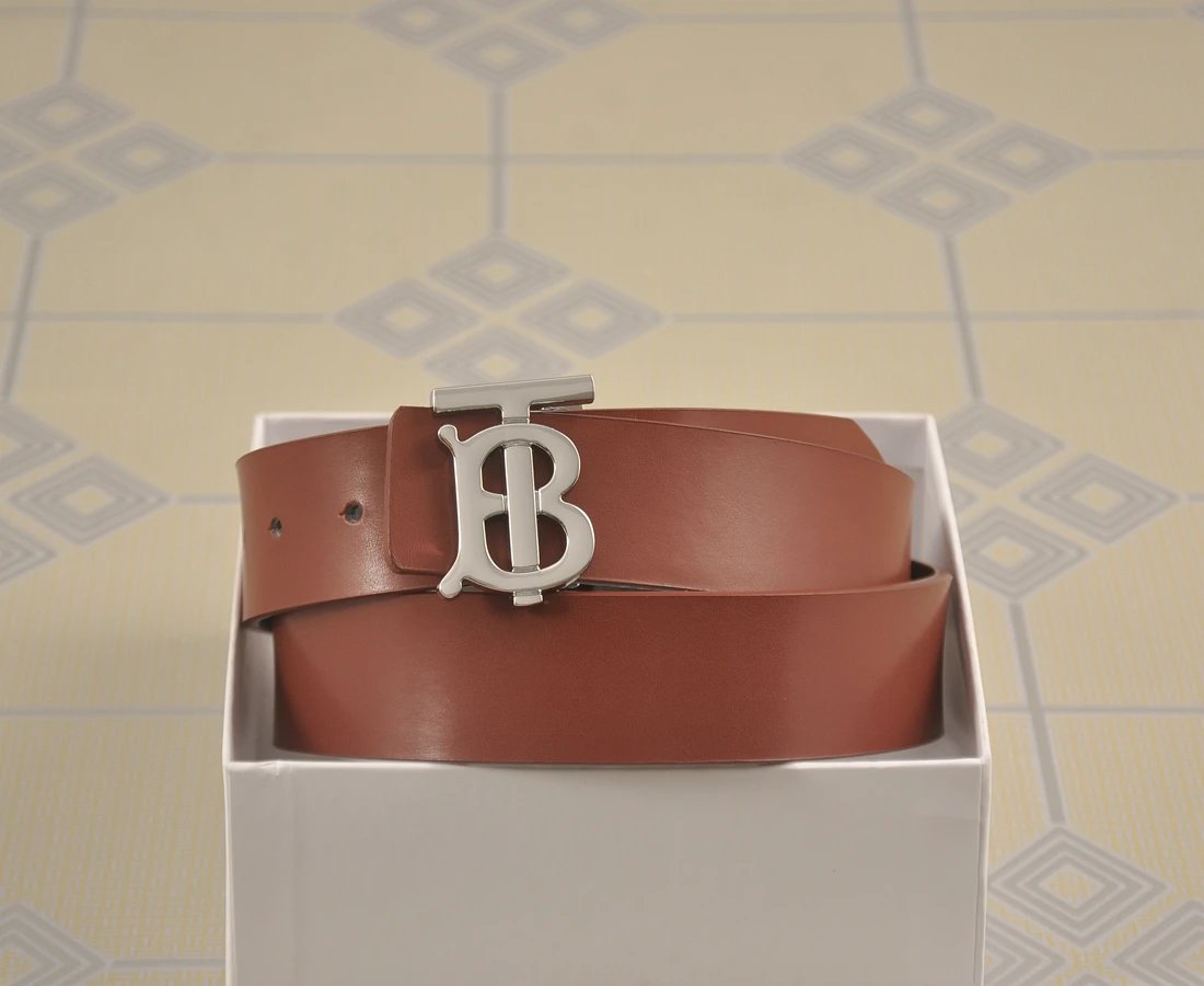 Burberry Belts TB monogram buckle belt image 10