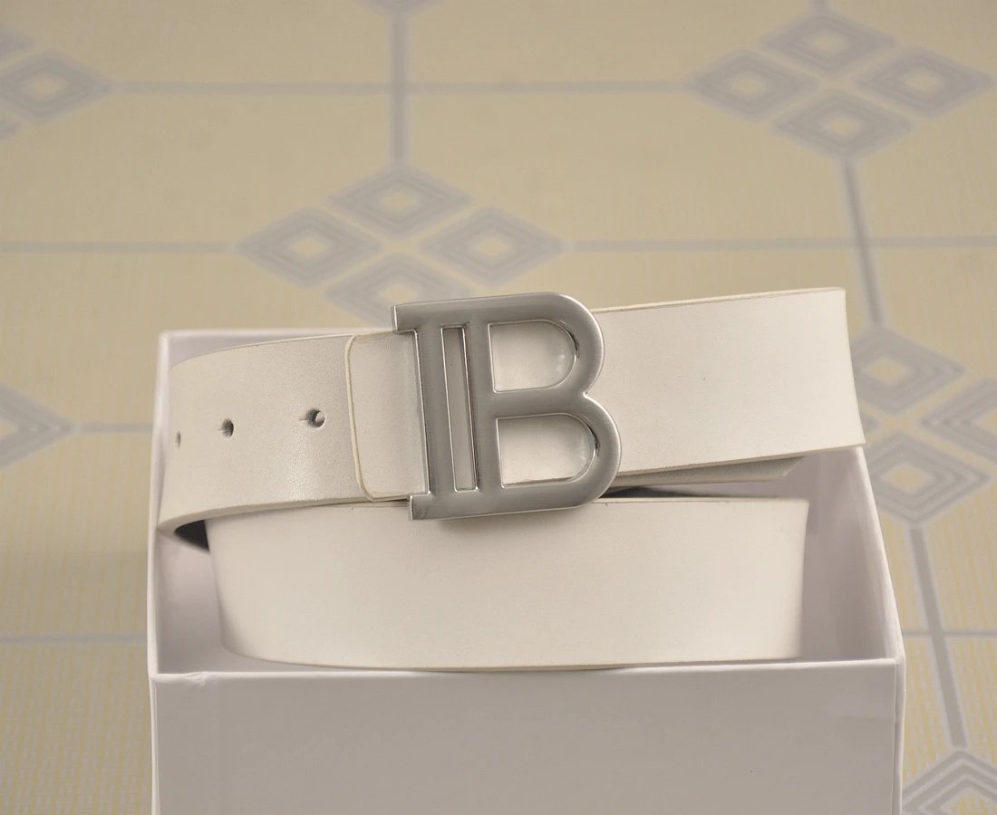 Burberry Belts TB monogram buckle belt — 30