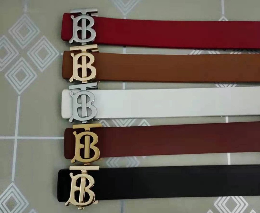 Burberry Belts TB monogram buckle belt image 2