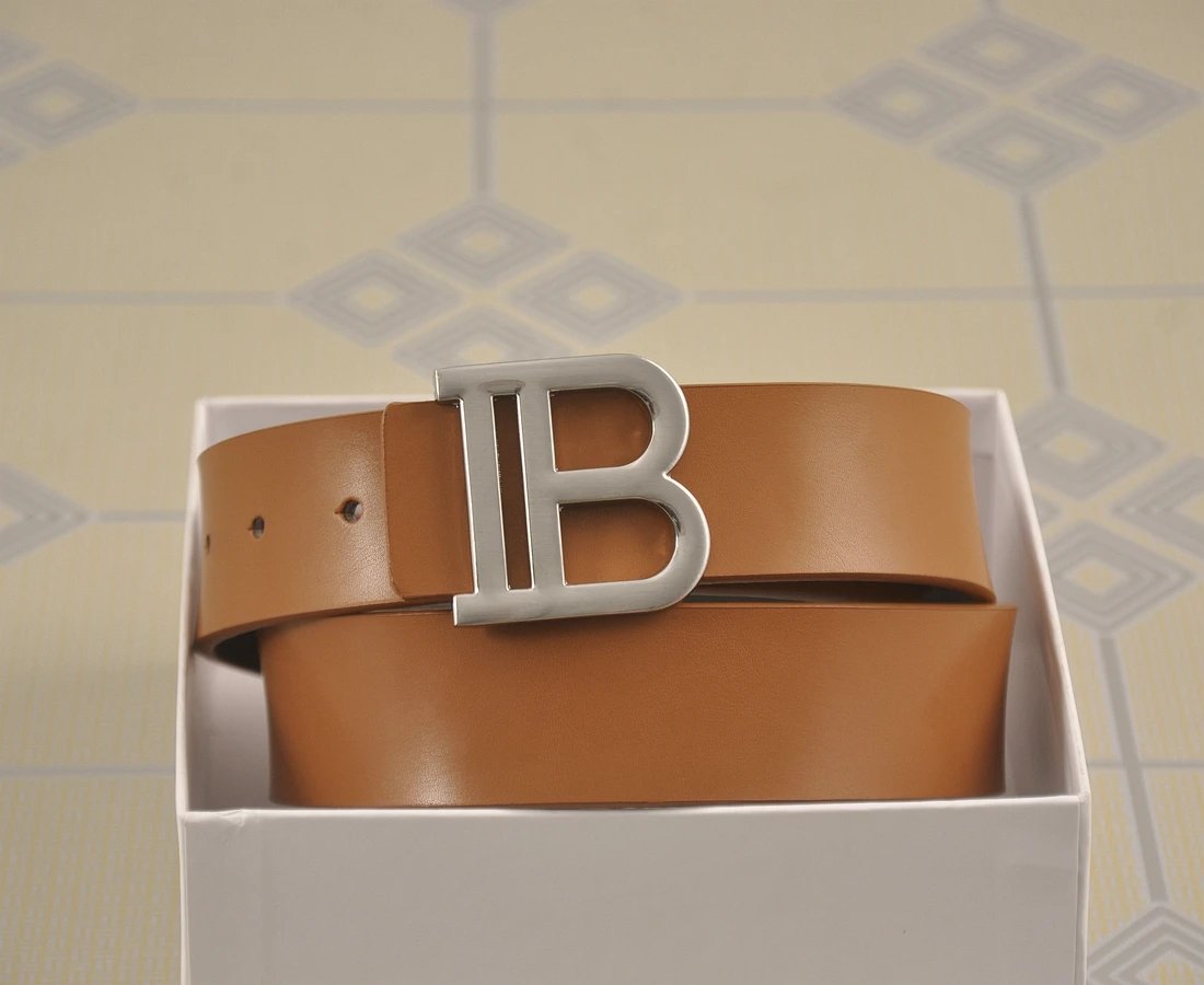 Burberry Belts TB monogram buckle belt — 16