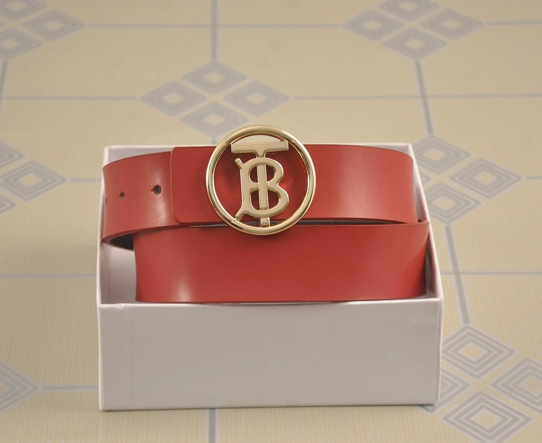 Burberry Belts Engraved monogram buckle image 12