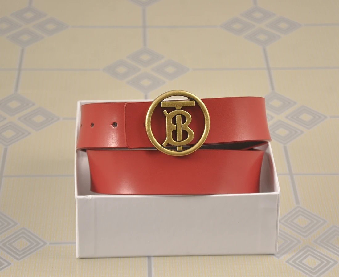 Burberry Belts Engraved monogram buckle image 13