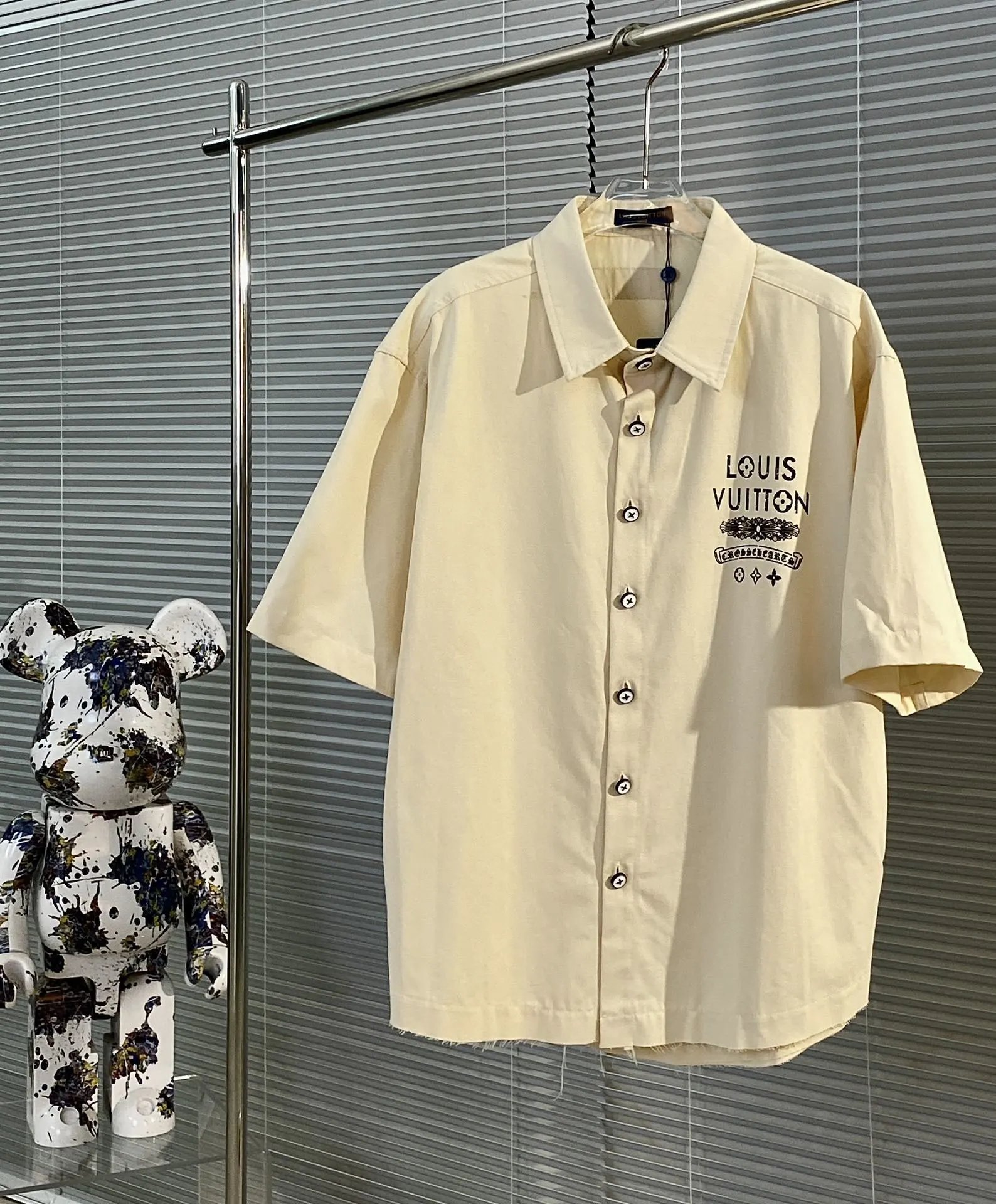 Louis Vuitton Shirts Short-sleeve printed button-up shirt image 12