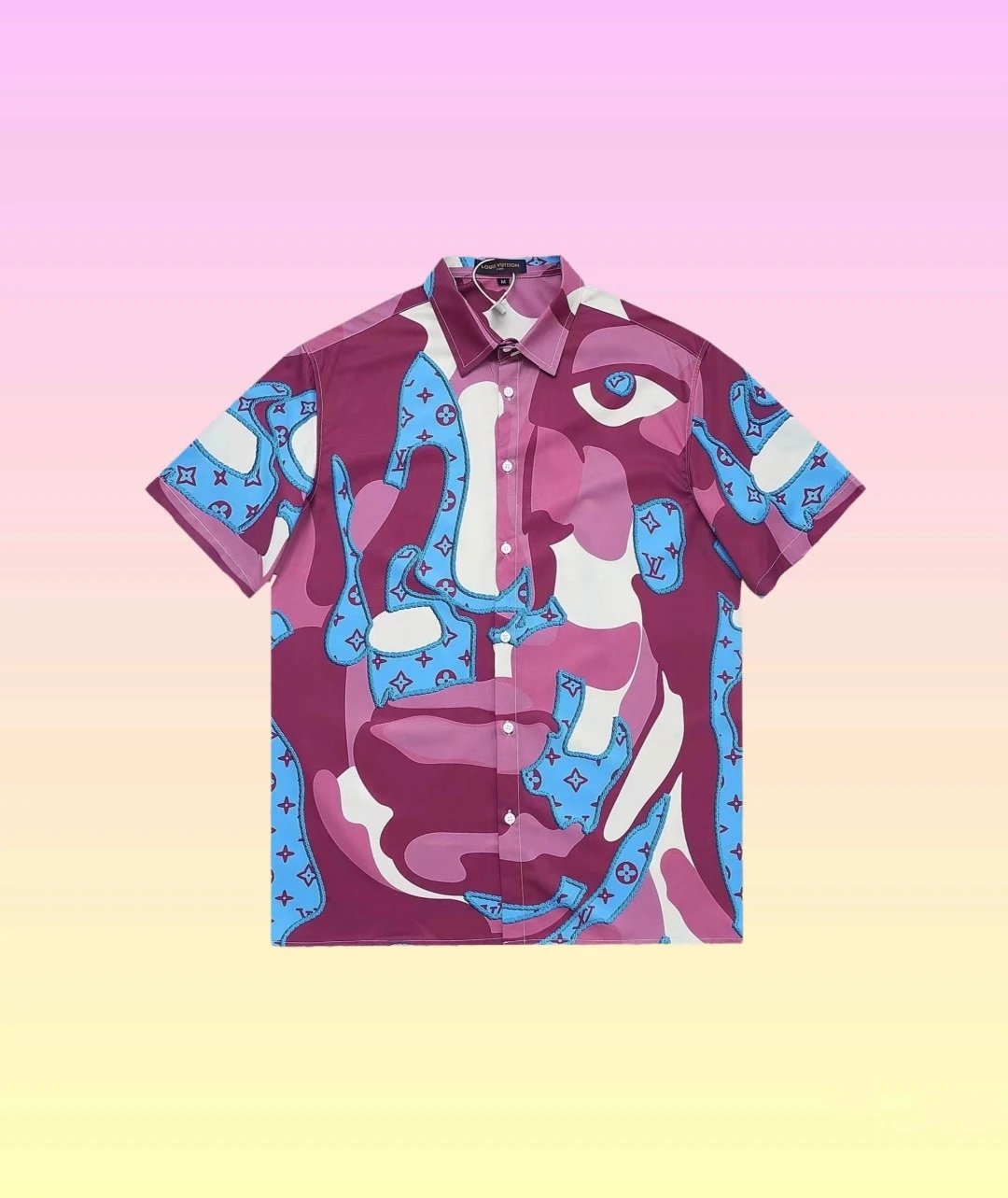 Louis Vuitton Shirts Short-sleeve printed button-up shirt image 10