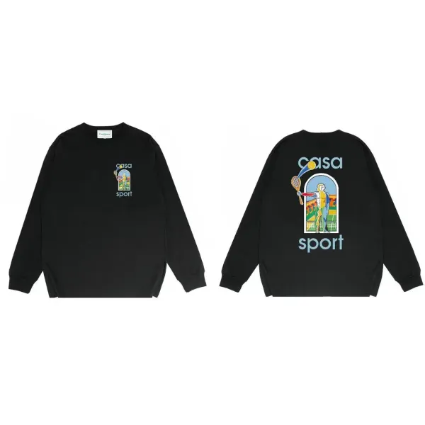 Candide x Mountain Motif Gray Oversized Long-Sleeve Sweatshirt - 14