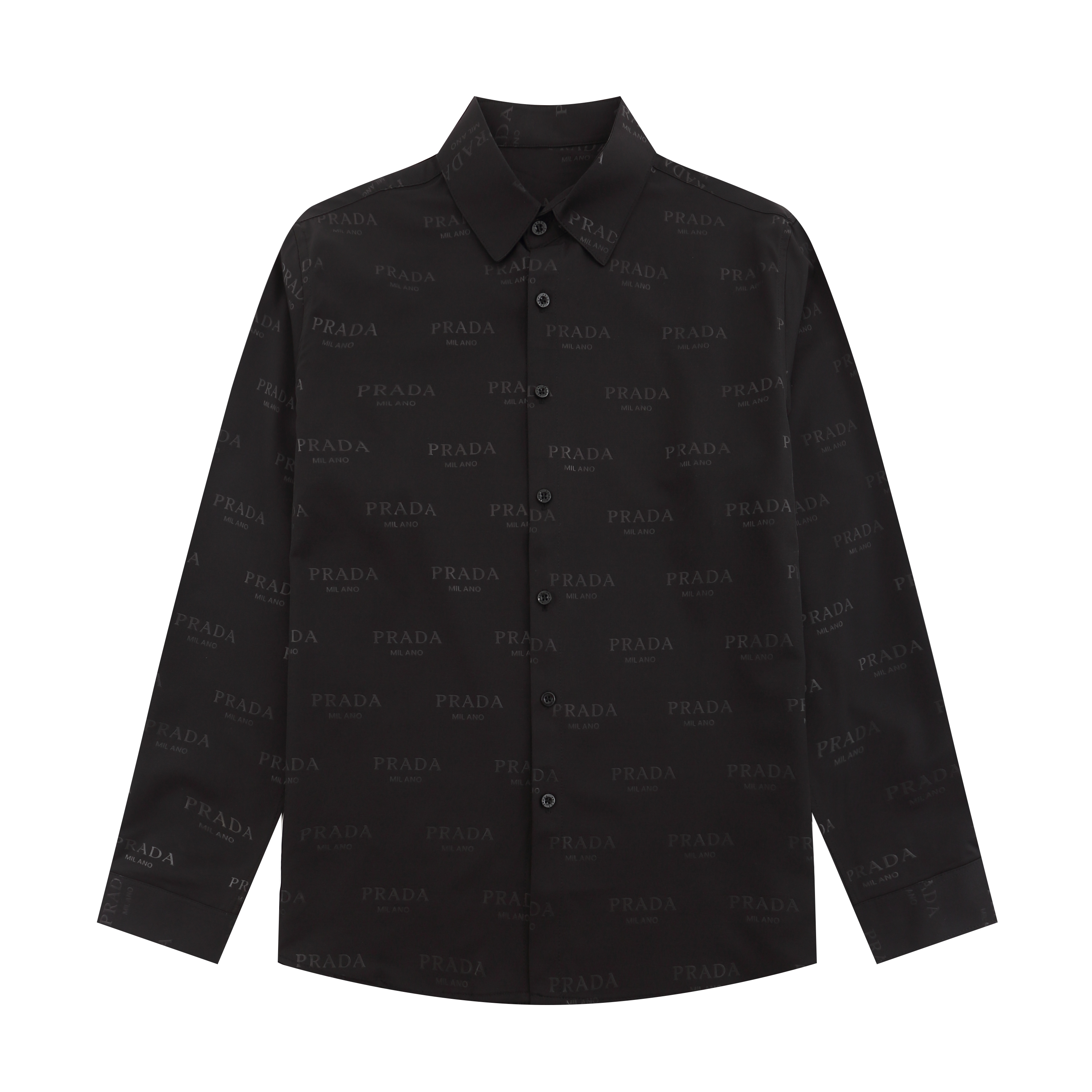 Prada Shirts Short-Sleeve Printed Button-Up Shirt — 5