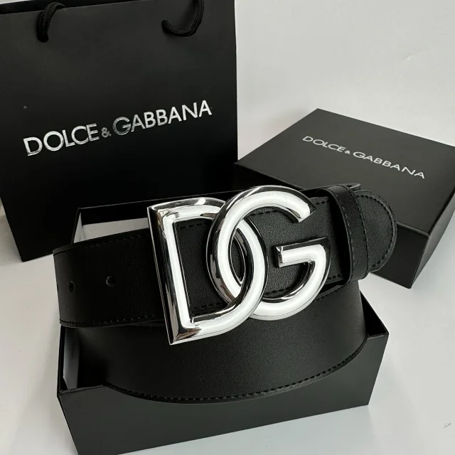 Dolce & Gabbana Belts Logo Buckle Belt product detail image 13